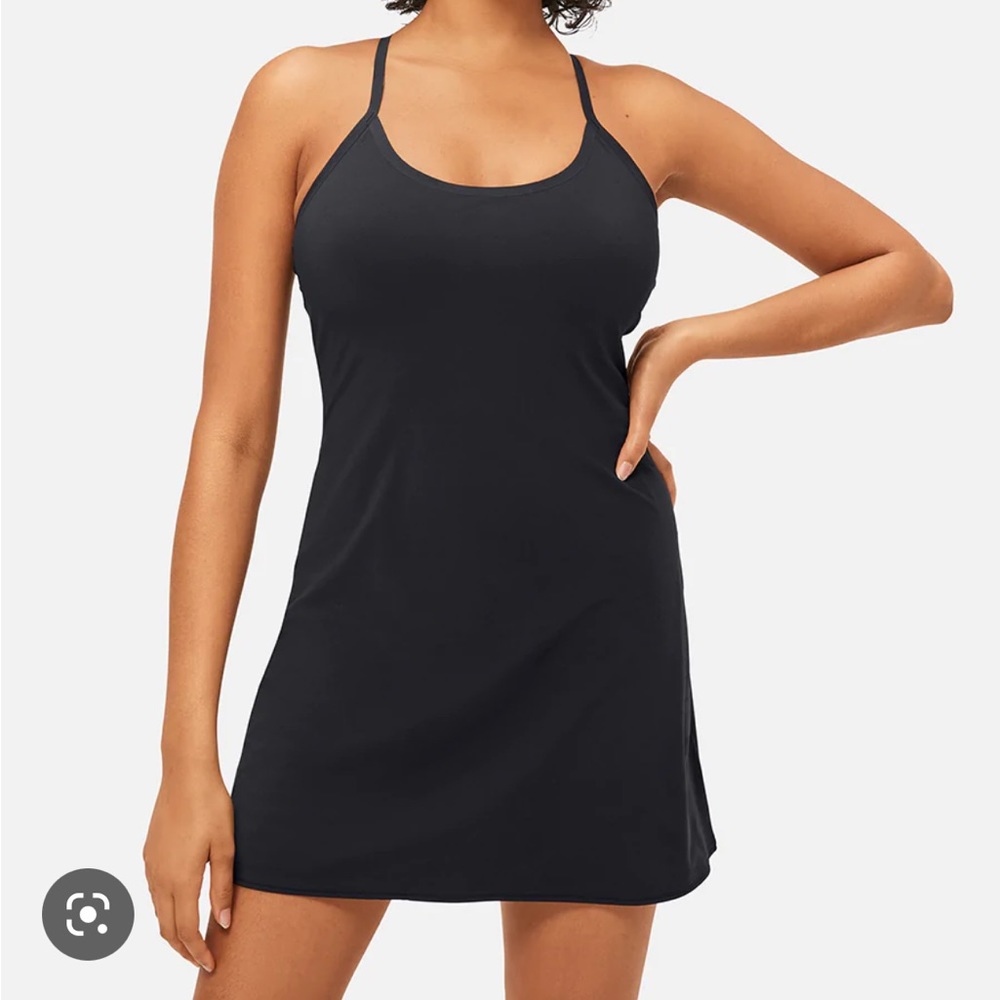 Outdoor Voices Exercise Dress - Black size Small - Good, Used Condition